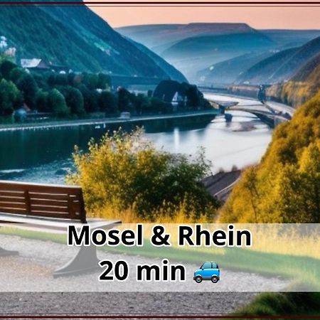Smallsaigon Apartment Mit Guter Anbindung Zwischen Mosel Und Rhein Leiningen エクステリア 写真