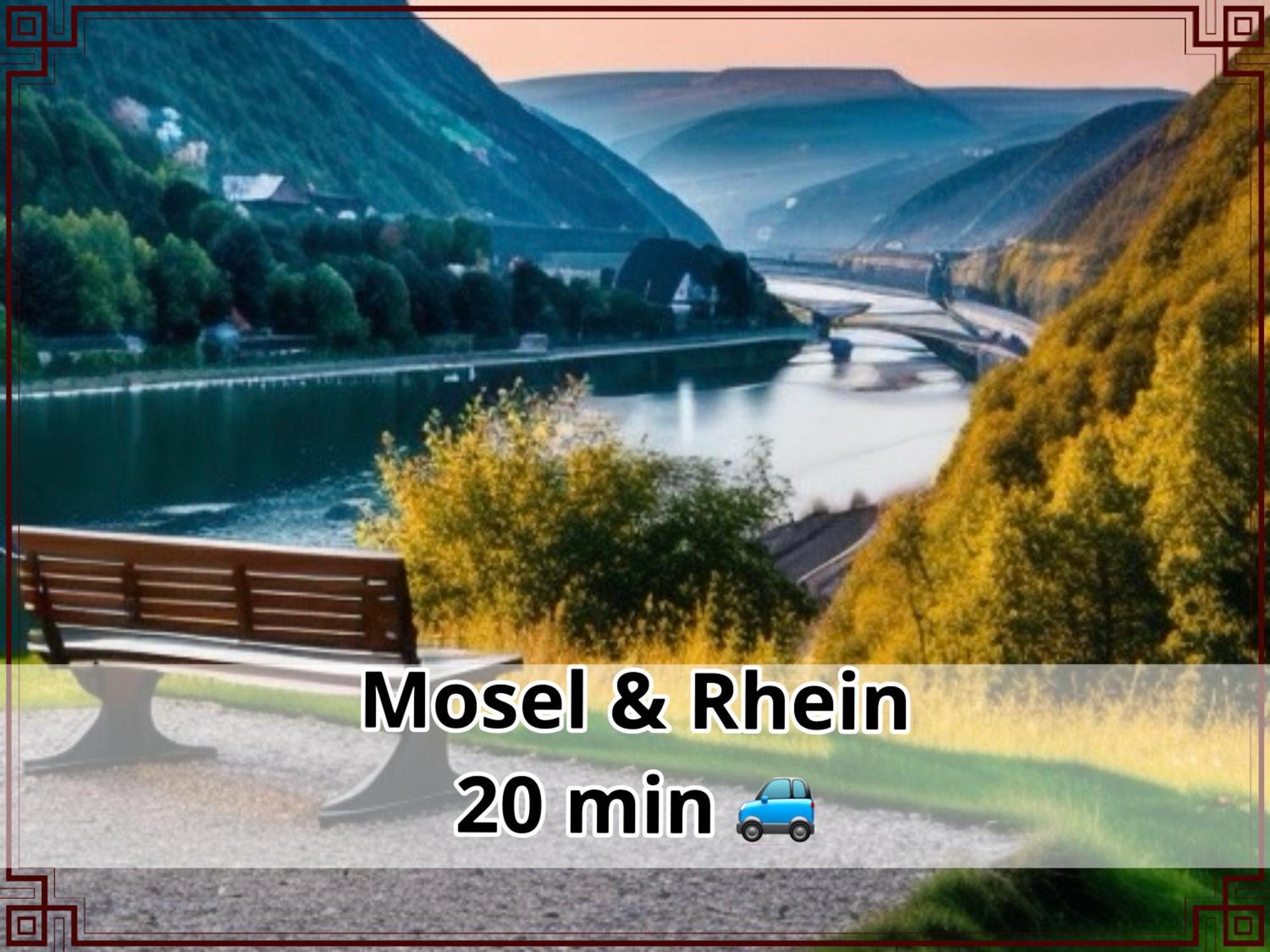 Smallsaigon Apartment Mit Guter Anbindung Zwischen Mosel Und Rhein Leiningen エクステリア 写真